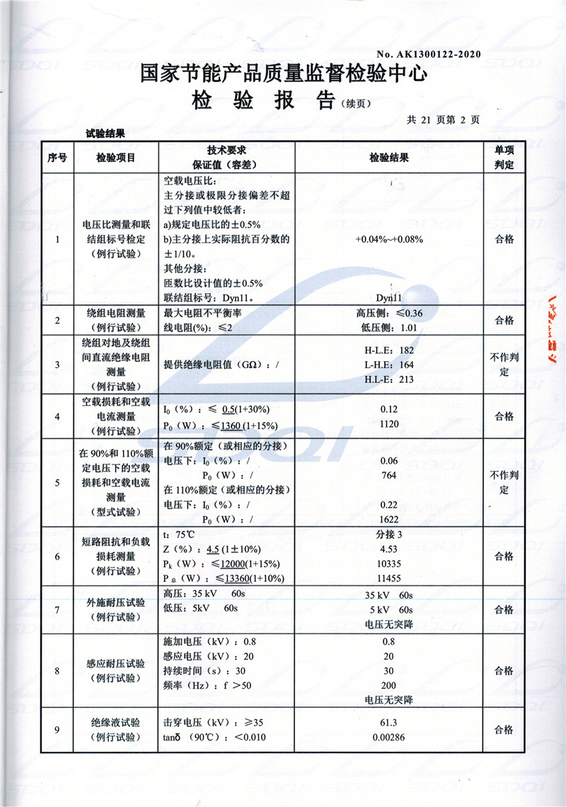 高低压试验报告-S11-1250黔东南黔东南黔东南油浸式变压器-2.jpg